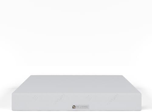 DS Living PureDream Memory Foam Mattress – Orthopedic 8 Inch Deep | Intelli-Memory Foam for Full Body Support | Washable Breathable Cover | CertiPUR Certified | Made in UK (6FT Super King)