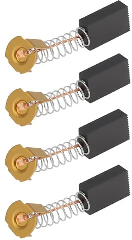 Create idea 4Pcs Motor Carbon Brushes 12.4x6.12x20.5 mm Compatible with Skil 77 5825 Chainsaw Replacement