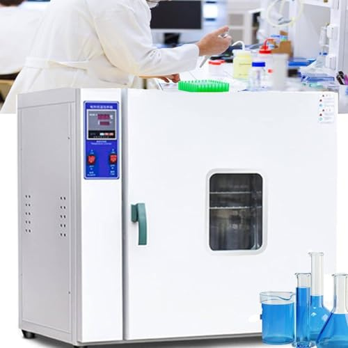 Sunseota Vacuum Drying Oven, 15L,42L,70L,136L Lab Drying and Heating Oven with Vacuum Gauge and Digital Controller, Working Environment Temperature: 50-300 ° C 70L