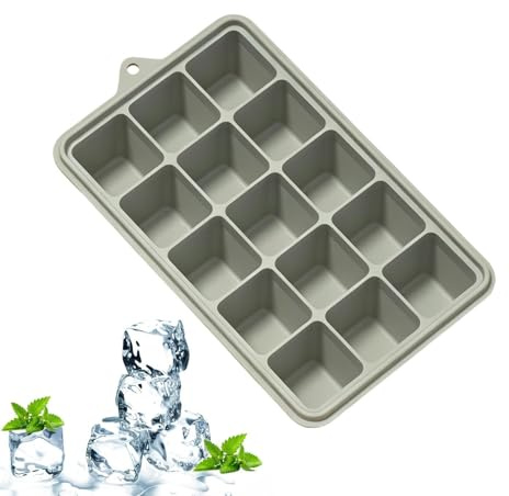 Vassoio per cubetti di ghiaccio in silicone – Barriera all'umidità atmosferica, vassoio per uso alimentare, per caffè da cocktail, vernice resistente alla corrosione, set da viaggio per golf