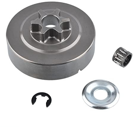 Cancanle 3/8 6 Zähne Kupplung Schlagzeug Kettenrad Scheibe Clip für STIHL Motorsäge 017 018 021 023 025 MS170 MS180 MS210 MS230 MS250 1123 640 2003