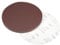 sourcing map 9 Inch Sanding Disc 80 Grits Flocking Sandpaper for Sander 10 Pcs