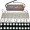 10x-100x LED Module +- Netzteil - kaltweiß 12`000K - 12V - 3x 5730 SMD Werbung (100x mit Netzteil)