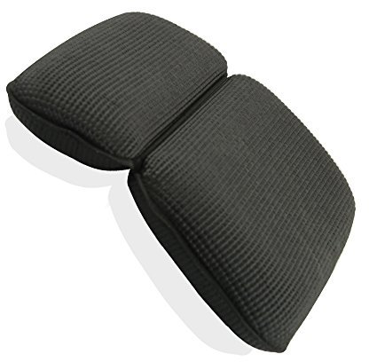 SXFYHXY Wasserdichtes SPA-Badekissen Badewannenkissen Spa-Zubehör Kopfstützenkissen für die Badewanne Badewannenkissen Whirlpool-Kissen,Schwarz,37x29cm