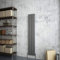 Vertical Designer Flat Panel Radiator Anthracite 1600x272mm Double Panel Modern Central Heating