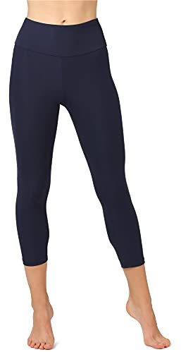 Merry Style Leggins Mallas Deportivas 3/4 Mujer MS10-301 (Azul Marino, XS)