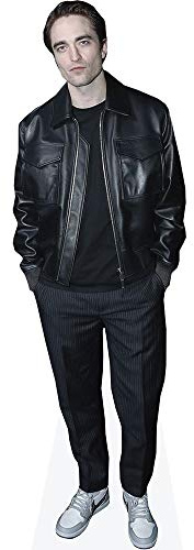 Robert Pattinson (Leather Jacket) Pappaufsteller lebensgross