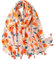 FAIRYGATE Halstuch Damen Mode Stola Vogel Blume Tuch Schal Schmetterling Druck Lange Soft Neck Scarf Wickel Schals & Tücher für Summer Beach Winter 36227