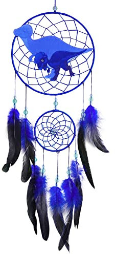 Basumee Kinder Traumfänger Dinosaurier Dreamcatcher Handgemachter Traumfänger fur Kinderzimmer Deko Party Geburtstagsgeschenk