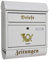 HELO Briefkasten Postkasten Zeitungsrolle Nostalgie Antik Wandmontage Retro Groß XXL (T8-T, Weiß)