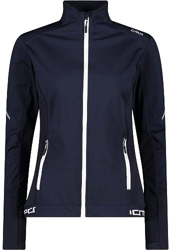 CMP Damen Light Softshell Jacke, black blue, 36