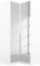 Rauch Möbel Alabama Eckschrank Schrank Kleiderschrank Weiss mit Spiegel, 2-türig, Inklusive Zubehörpaket Basic, 1 Kleiderstange, 5 Einlegeböden, BxHxT 100x210x102 cm