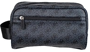 GUESS Kit de Voyage pour Homme avec Fermeture éclair intégrale - Motif G Noir - Taille Unique, Motif G Noir, Taille Unique, Top Zip All-Over G Kit de Voyage