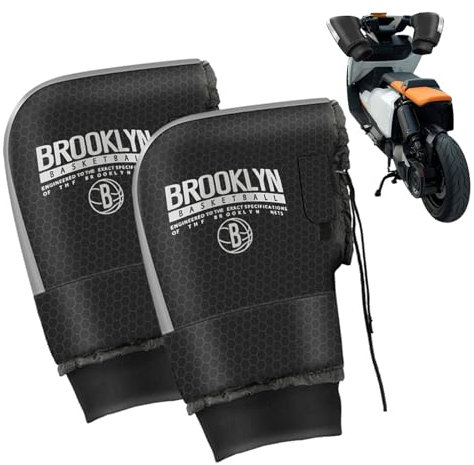 Motorrad Lenker Handschuhe Winter Wasserdicht Schutz Lenker Thermo Handschuhe Fäustlinge Motorrad Lenker Muffs Hand Covers Lenkerstulpen Lenkerhandschuhe Warme Muffs Handschuh
