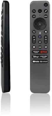 JISOWA Voice Remote Control Universal for Sony OLED Bravia XR X77CL X77L X90CL X90L X93L X93CL X95L A75L A80CL A80L A95L Series Ultra HD Smart TV RMF-TX810U RMF-TX811U RMF-TX910U Replacement (2023)