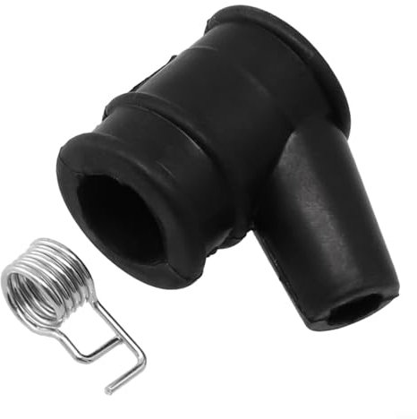 URPIZY 1PC Spark Cap 2 * 2 * 1cm Spark Cover, Rubber Spark Cap Cover Replacement For 5MM HT Black Rubber Products