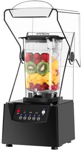 Batidora Profesional 2200W, Multifunción Batidora de Vaso, 2L sin BPA, Limpieza Automática, 17000 r/min, Acero Inoxidable, Licuadoras para Zumos Batidos Verduras Frutas Smoothies