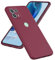 YSONCHAN Silikonhülle für Motorola Moto Edge 20 Lite/Edge 20 Fusion, Bumper Schutzhülle, Anti-Fingerabdruck Handyhülle, Stoßfest Weiche Hülle und leicht zu Reinigen Case. Red