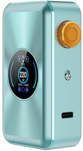 Vaporesso GEN MAX 220W Box Mod Akkuträger E-Zigarette Nikotinfrei Farbe hellblau
