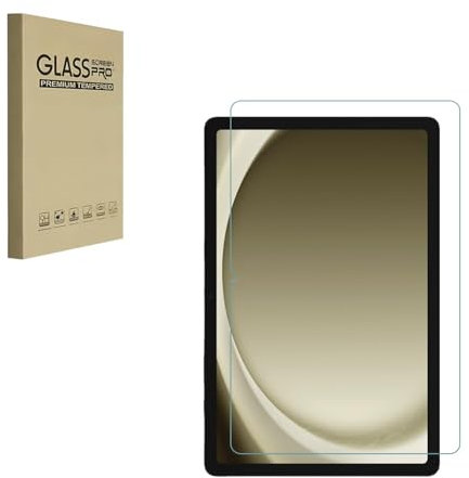 Protector de pantalla para Samsung Galaxy Tab A9 Plus 11 pulgadas 2023, A9 Plus/A9+ (SM-X210/X216/X218) Película de vidrio templado,antiarañazos,compatible con estuches,sin burbujas (1 pieza)