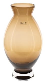 Dutz Vase WARTA | Topaz H 36 cm D 19 cm | besonderes Design | mundgeblasenes Glas
