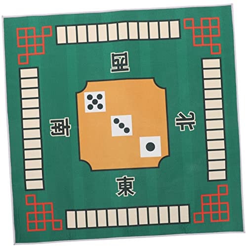 NAMOARLY 1pc Mahjong Matte Weiche Nicht-verblassen Mahjong Tisch Matte Latex Boden für Spiele