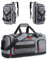 BAGSMART Sporttasche Damen und Herren, Sporttasche mit Schuhfach und Nassfach wasserdichte Gym Bag Reisetasche trainingstasche schwimmtasche für Fitness, Reisen, Outdoor-Aktivitäten, dunkelgrau