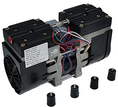 Bomba de vacío de diafragma sin aceite TC-100 Bomba silenciosa médica de 100w con flujo de vacío de 24 l/min Protección estable y segura