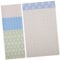 ibasenice Miniature Dollhouse Decorative Wallpapers Self-adhesive Dollhouse Wall Stickers Set