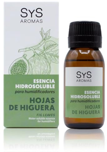 Essence hydrosoluble feuilles de figuier 50 ml Humidificateur SYS arômes. Notes de fruits et herbes. Utilisation dans les humidificateurs ou diffuseurs d'arômes. Parfum durable pour la maison.