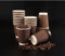 SmartCups Paper Coffee Cups with Lids 12oz Disposable Takeaway Coffee Cups Triple Walled Ripple Cups Brown - 500 Pcs Eco Friendly Tea Coffee