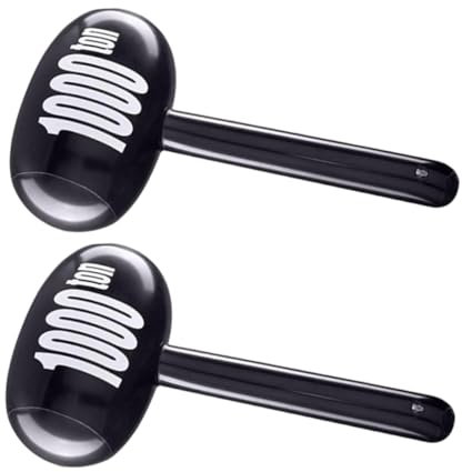 Generico 2 Pezzi Martelli Gonfiabili Grandi per Giocattoli Interattivi per Feste Compleanno e Giochi Piscina Design e Sicuro