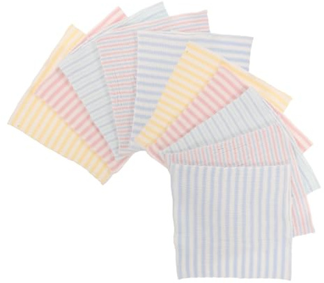 ORFOFE 10 Stück Teiliges Bauchgurt aus Weicher Baumwolle Atmungsaktiv und Elastisch Vielseitig als Nabelschutz und Wärmeschutz für Neugeborene Bunte Farben für Modischen Look