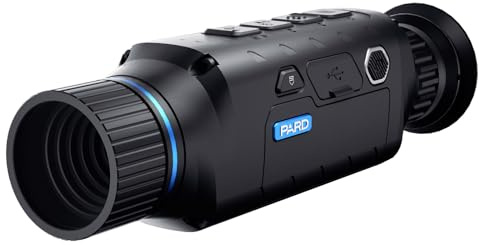 PARD Wärmebildkamera Jagd, mit 12 μm Pixelgröße, WLAN, wasserdicht, hohe Empfindlichkeit (NETD ≤ 25 mK) für Jagd, Überwachung und Outdoor-Expeditionen, Leopard 256 with 11mm Lens