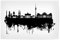 artboxONE Poster 30x20 cm Städte Skyline of Berlin, Germany - Bild Watercolor Germany Watercolor