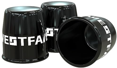 AUPROTEC - Tappo di protezione universale per testa a sfera, 1-2-3, Nero, Plastica