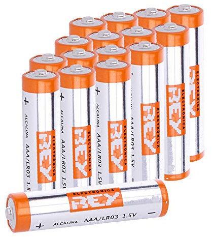 Lot de 16 Pile Alcaline AAA LR03 1.5v - High Energy