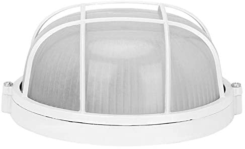 MLMLH Lumière de Sauna Anti-Haute Température, Lampe de Sauna Antidéflagrante, Lampe Résistante à L'humidité, pour Lumières de Salle de Bain, Saunas, Massage (Ronde)