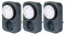 Brennenstuhl Zeitschaltuhr MZ 20, mechanische Timer-Steckdose (Tages-Zeitschaltuhr mit erhöhtem Berührungsschutz) grau (3er Pack)