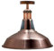 DC VOLTAGE Vintage Industrial Ceiling Lights with Metal Cage, Semi-Flush Mount Lighting Fixture, Chandelier Pendant Light Fixures for Farmhouse Kitchen Bathroom Hallway (Copper 1)