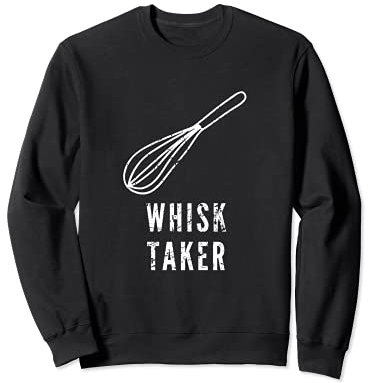 Lustiger Schneebesen Taker Schneebesen Design Konditor Baker Sweatshirt