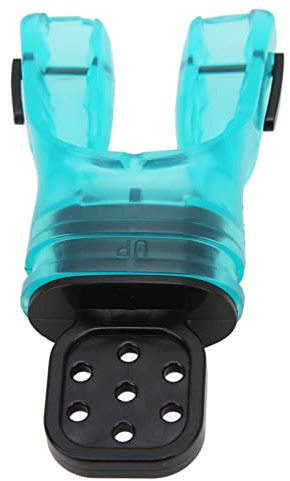 Silikon-Mundstück, Komfortables Tauchschnorchel-Mundstück Thermoplastisches Mundstück Tauchschnorchel-Zweite Stufe Atemregler-Mundstück(Berggrün) Tauchen