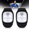 LED Clip Lampe, 2 Stück Lauflicht LED Kleinstirnlampe, 5 Modi Stirnlampe LED Wiederaufladbar USB LED Blinklicht Schulranzen Blinklicht Sicherheitslicht für Jogging Wandern Rucksack Camping