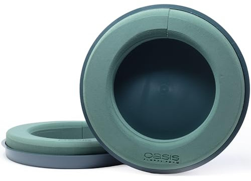 Flowerbox Oasis Steckschaum IDEAL Design Ring Ø30cm Steckmasse Steckschwamm - 2 Stück