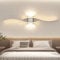J.SUNUN Wandlampe Led Wandleuchte Innen Modern Lang Weiss 100CM 35W Flurlampe Up Down Treppenhauslampe Wandbeleuchtung für Flur Treppenhaus Wohnzimmer Kinderzimmer Schlafzimmer Warmes Licht 3000K