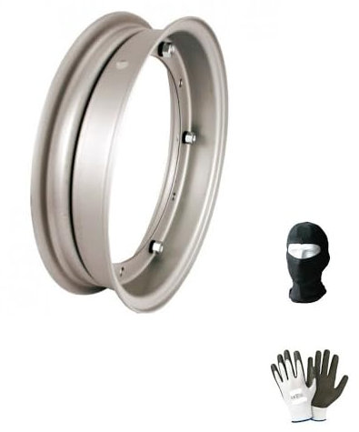 KOMPATIBEL MIT Piaggio 50 Vespa 1967 AL 96 Vespa FELGE 3 50 10 ORIGINAL Piaggio GRAU FELGE KOMPLETT Spoke 10 VORDER- UND HINTERMONTAGE BEI ??Allen Speed-VERSIONEN