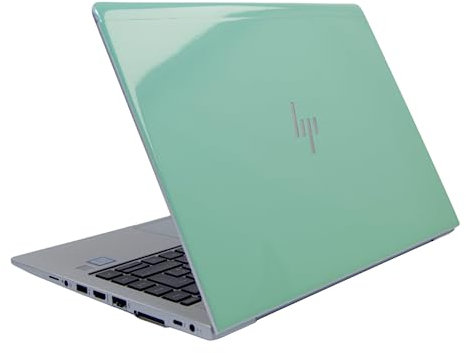 HP Laptop 14 pollici, Notebook 14 pollici, EliteBook 840 G5, i5-8250U, 16 GB RAM DDR4, SSD da 512 GB, tastiera QWERTZ illuminata, laptop Windows 11, garanzia 2 anni (Renewed) (Gloss Wasabi Green)