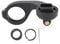 Alomejor Bicycle Computer Mount Bracket Perfect Match Universal Interface Easy Installation Bike Computer Holder for Cycling (for Cat Eye)
