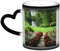 NOGRAX Manor Garden Bedruckte Farbwechsel-Tasse Kaffeetasse Keramik Kaffeetassen Kreative Tasse Kaffee Magische Teetasse Becher