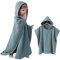 Select Zone Baby Handtuch Kapuze Baby Bademantel 100% Baumwolle Kinder Badeponcho Kapuzenhandtuch für 0-3 Jahre Jungen und Mädchen 80x60cm (Blau)